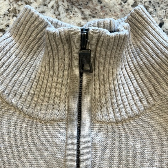 EUC Nautica mock neck 1/4 zip sweater - Picture 3 of 15